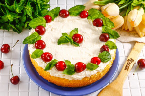 ПП торт с творожным кремом ПП торт с творожным кремом