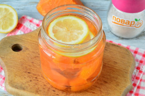 Компот из тыквы с лимоном Компот из тыквы с лимоном