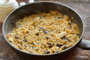 Овощное рагу с рисом и баклажанами Овощное рагу с рисом и баклажанами