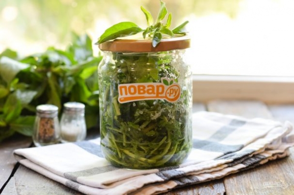 Консервированная руккола Консервированная руккола