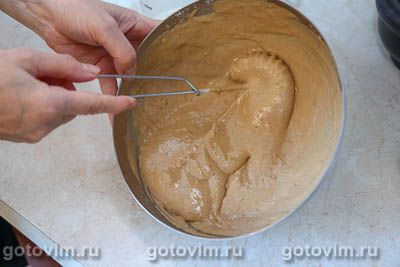 Блины кофейно-банановые