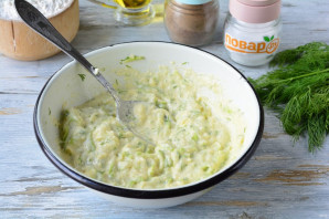 Творожные маффины с кабачком