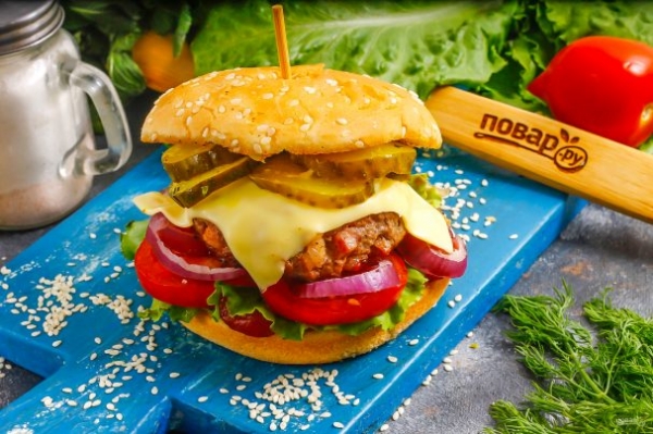 Бургер от Гордона Рамзи