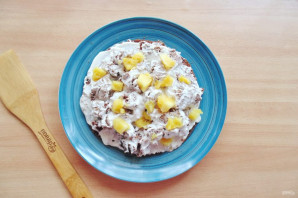 Торт "Графские развалины" с ананасами Торт "Графские развалины" с ананасами