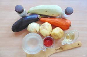 Армянский суп с баклажанами