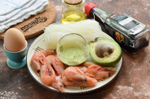 Салат "Эби авокадо" Салат "Эби авокадо"