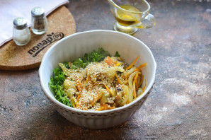 Салат с кинзой и грибами Салат с кинзой и грибами