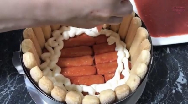 Клубничный торт без выпечки, пошаговый рецепт с фото Клубничный торт без выпечки, пошаговый рецепт с фото