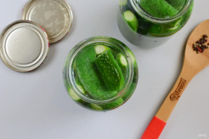 Сладкие маринованные огурцы на зиму Сладкие маринованные огурцы на зиму