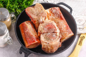 Запеченные мозговые косточки Запеченные мозговые косточки