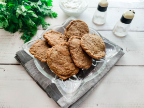 Диетические оладьи из куриной печени Диетические оладьи из куриной печени