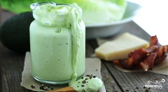 Заправка для цезаря из авокадо Заправка для цезаря из авокадо