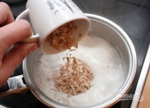 Овсянка с фруктами Овсянка с фруктами