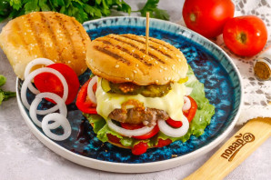 Бургеры на электрогриле Бургеры на электрогриле