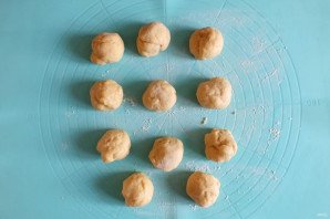 Пончики с малиной Пончики с малиной