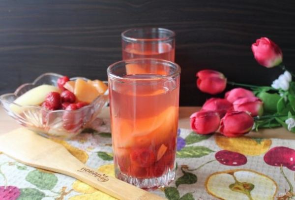 Компот из консервированных фруктов Компот из консервированных фруктов