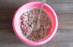 Шоколадные вареники с вишней Шоколадные вареники с вишней