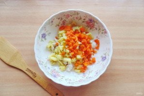 Салат из морского окуня Салат из морского окуня