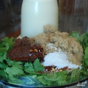 Закуска из курицы и свежих овощей Закуска из курицы и свежих овощей