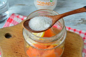 Компот из тыквы с лимоном Компот из тыквы с лимоном