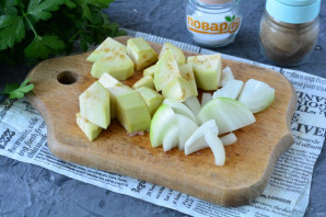 Котлеты из индейки с баклажанами Котлеты из индейки с баклажанами