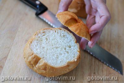Булочки, фаршированные мясом с фасолью и перцем чили по-мексикански Булочки, фаршированные мясом с фасолью и перцем чили по-мексикански