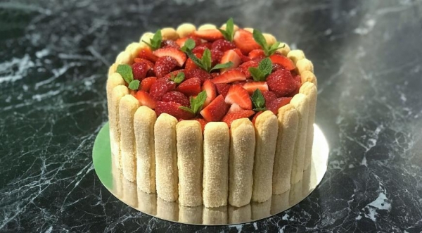 Клубничный торт без выпечки, пошаговый рецепт с фото Клубничный торт без выпечки, пошаговый рецепт с фото