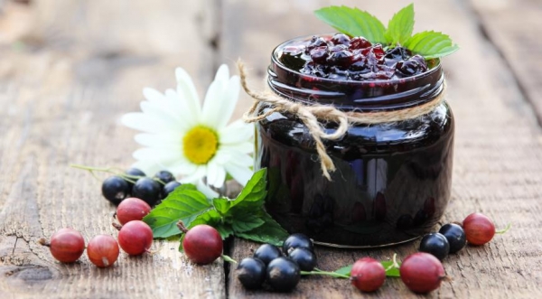 Варенье со смородиной и крыжовником, пошаговый рецепт с фото Варенье со смородиной и крыжовником, пошаговый рецепт с фото