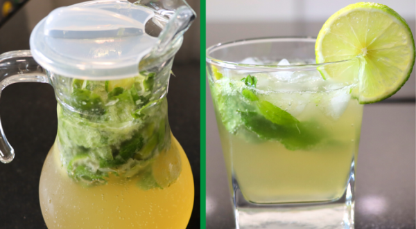Домашний лимонад Мохито, пошаговый рецепт с фото