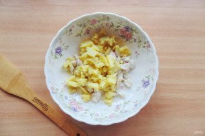 Салат из морского окуня Салат из морского окуня