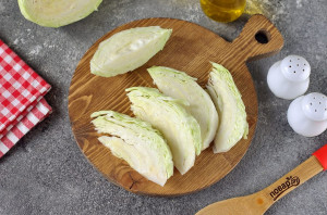 Стейк из капусты в духовке Стейк из капусты в духовке