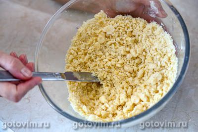 Итальянский пирог сбричолата с черешней 