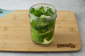 Маринованный авокадо