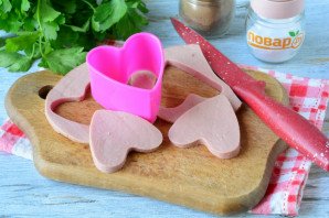 Бутерброды в виде сердца Бутерброды в виде сердца