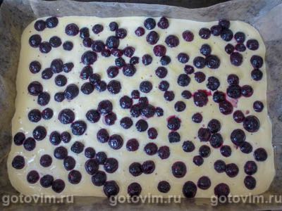 Запеканка творожная с черникой Запеканка творожная с черникой