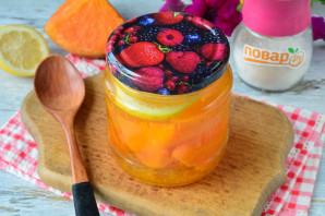 Компот из тыквы с лимоном Компот из тыквы с лимоном