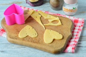 Бутерброды в виде сердца Бутерброды в виде сердца