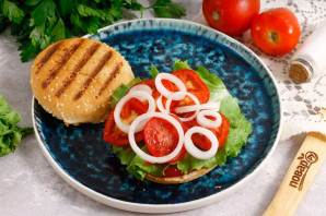 Бургеры на электрогриле Бургеры на электрогриле