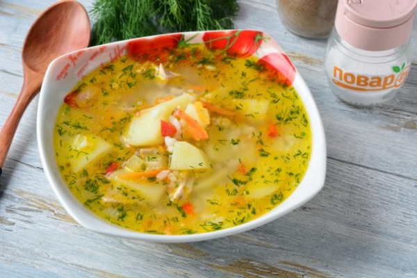 Суп с красным острым перцем Суп с красным острым перцем