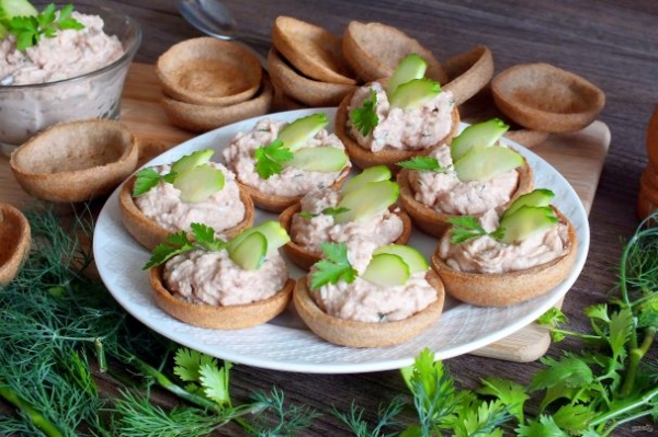 Ржаные тарталетки Ржаные тарталетки