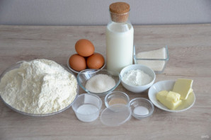 Бриошь с кремом "Патисьер"