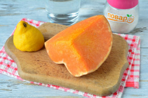 Компот из тыквы с лимоном Компот из тыквы с лимоном