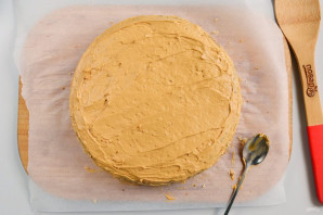 Торт с вареной сгущенкой