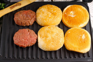 Бургеры на электрогриле Бургеры на электрогриле
