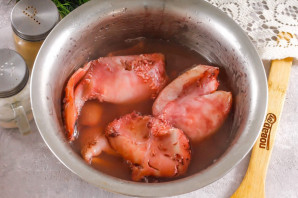 Рваный кальмар по-шанхайски Рваный кальмар по-шанхайски