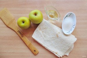 Ленивые пирожки с яблоками