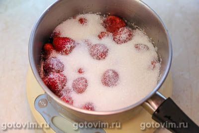 Варенье клубничное с желатином