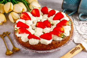 Торт из клубничного варенья