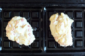 Картофельные вафли в мультипекаре Картофельные вафли в мультипекаре