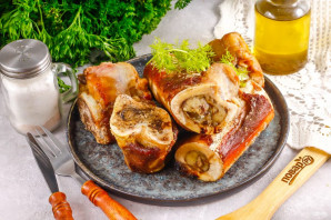 Запеченные мозговые косточки Запеченные мозговые косточки